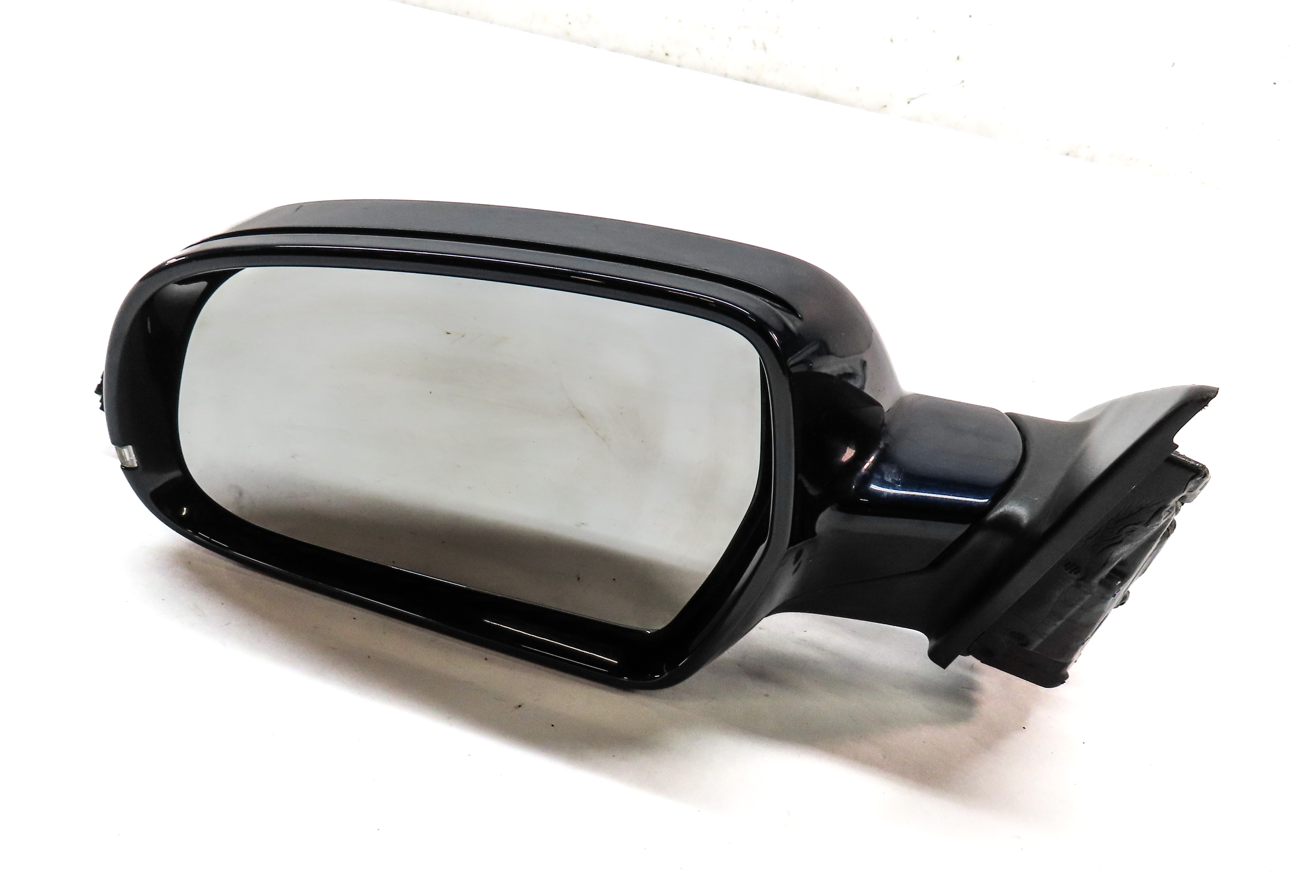 2011-2013 AUDI A3 (8P) LEFT FRONT DRIVER HEATED AUTODIM DOOR MIRROR (Blue) — exact item pictured
